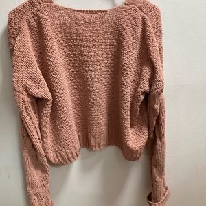 Pink sweater